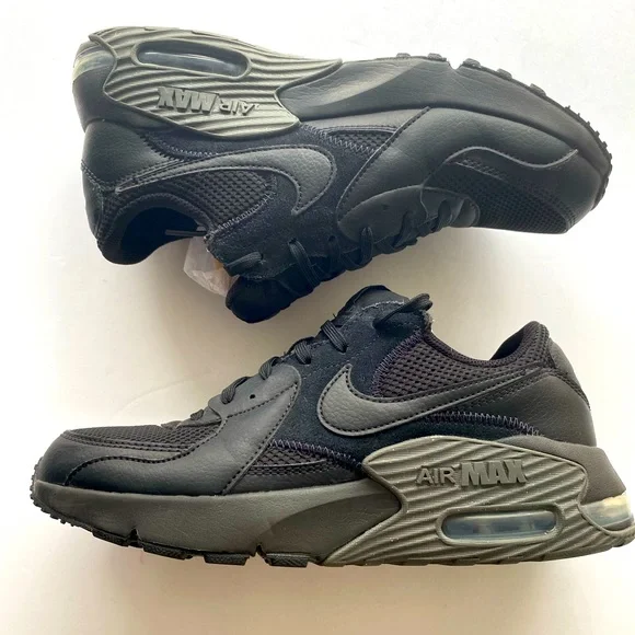 Nike Air Max Excee Black Anthracite Women’s 8 Retro Style Sneakers CD4165-003 - Picture 5 of 10